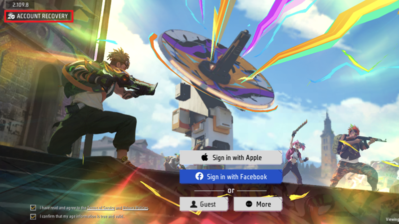 Pemulihan Akun Free Fire