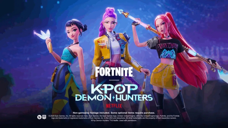 Kolaborasi Fortnite x K-pop